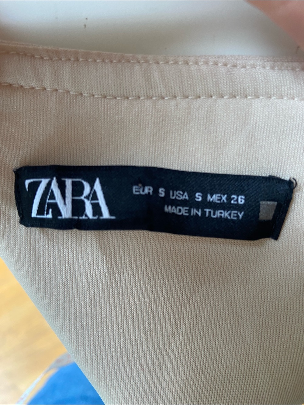 Zara Sweetheart neckline mini dress 🤍 Size Small - Picture 9 of 9